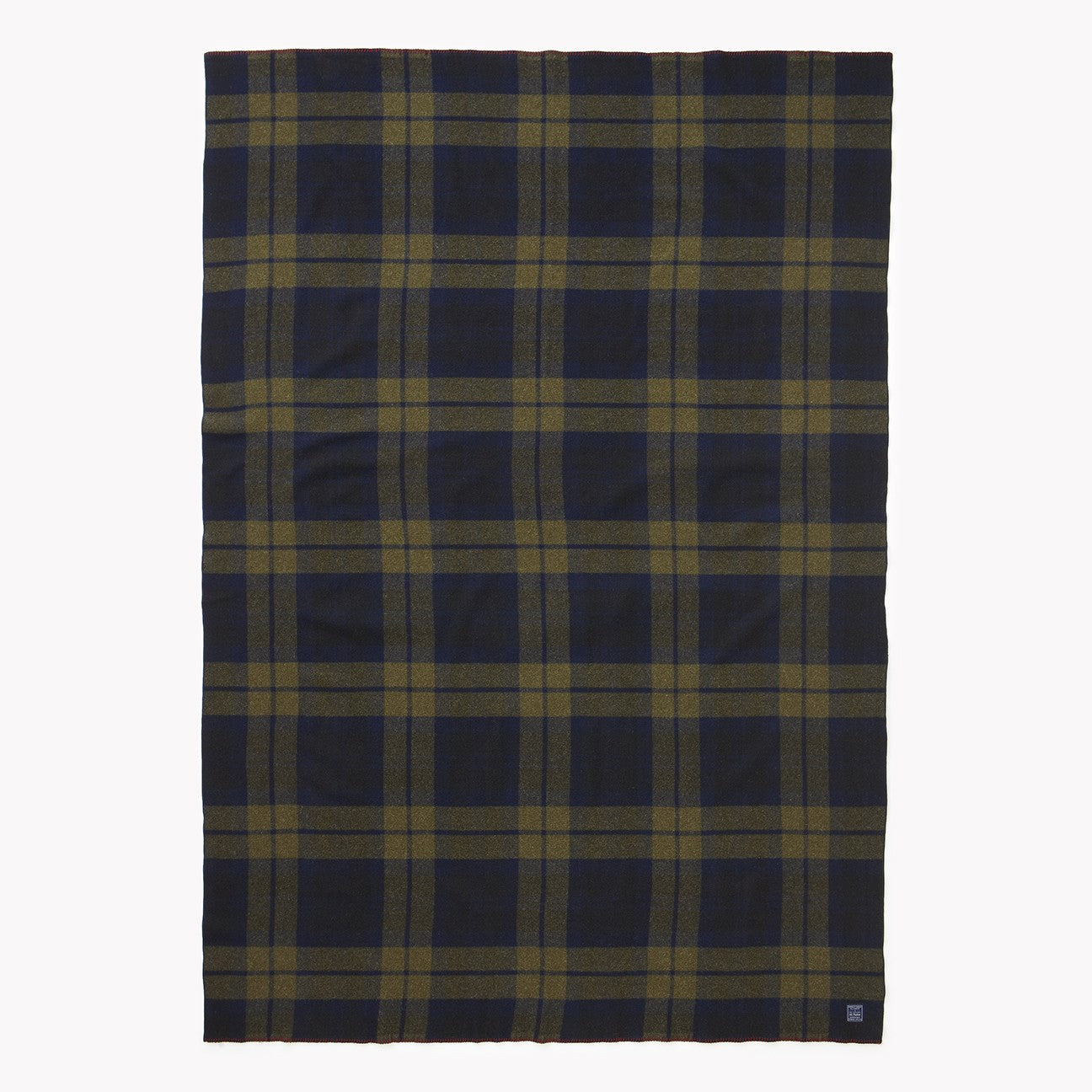 Faribault Woolen Mill x All Plaidout Shadow Plaid Foot Soldier Blanket