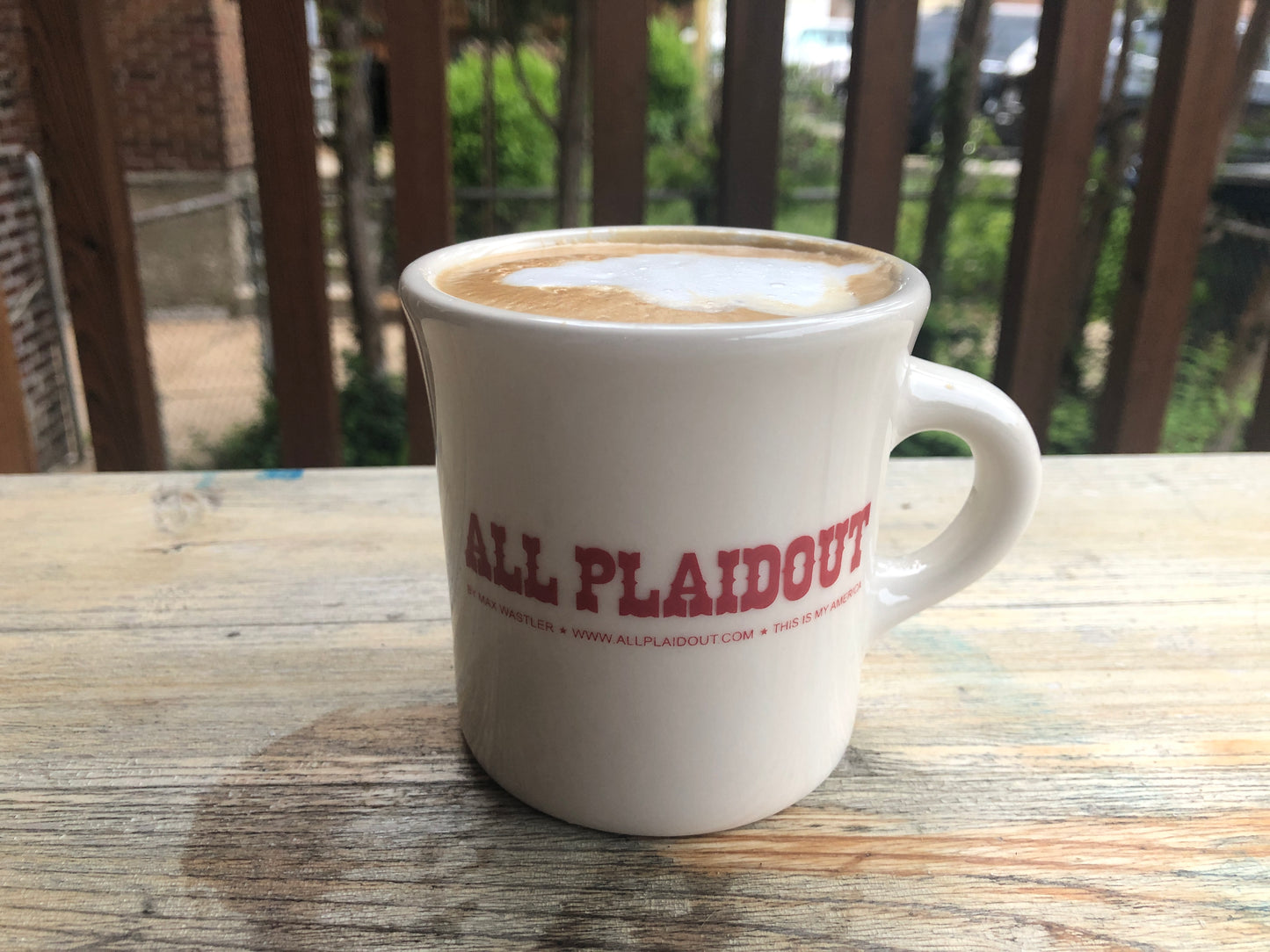 All Plaidout Diner Mug