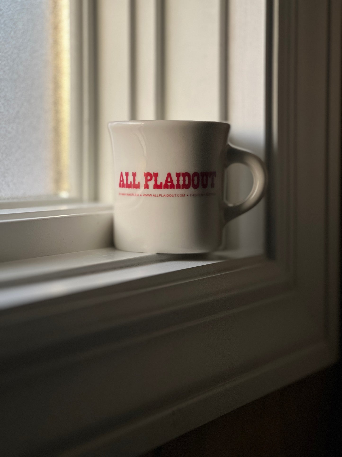 All Plaidout Diner Mug