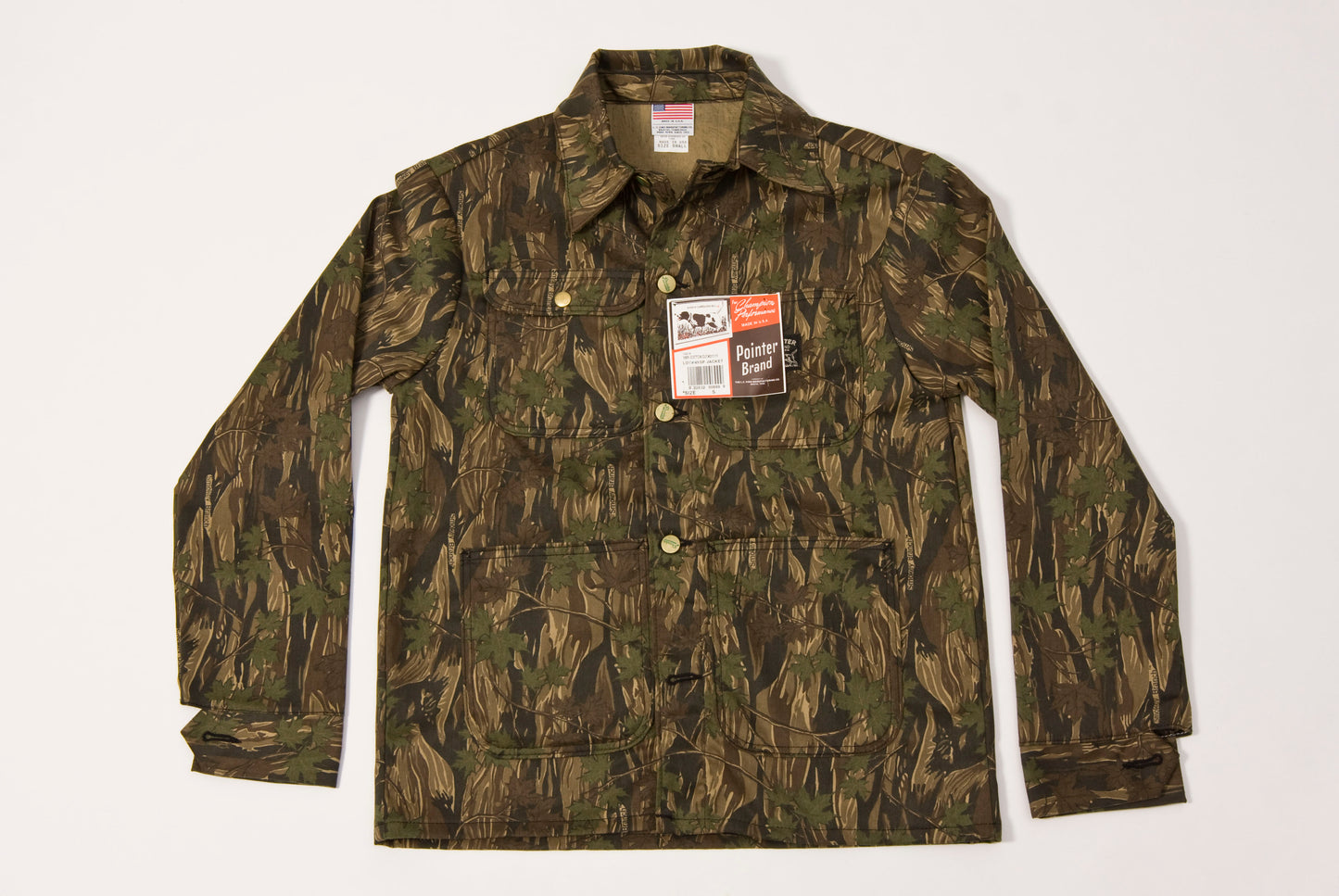 Buckshot Sonny's x Pointer Brand M81 Woodland Camouflage Chore Coat