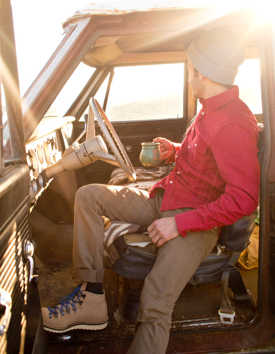 Buckshot Sonny's Yosemite Shirt; designed for Taylor Stitch